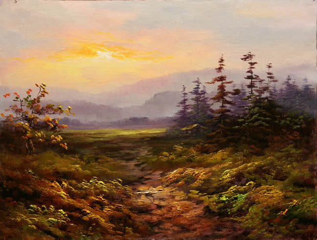 风景油画